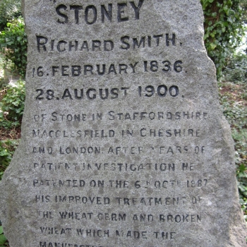 Richard 'Stoney' Smith, patented Hovis high wheatgerm flour process
